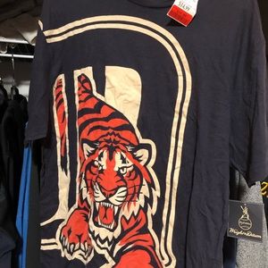 New Detroit Tigers Large Logo Mens XL Shirt